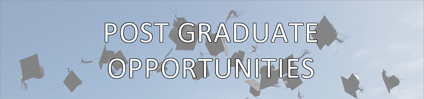Post Graduate Opportunities